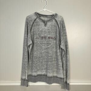 Prince Royce Alter Ego (Genesis/ Enigma) Crewneck Sweatshirt Grey Size XL